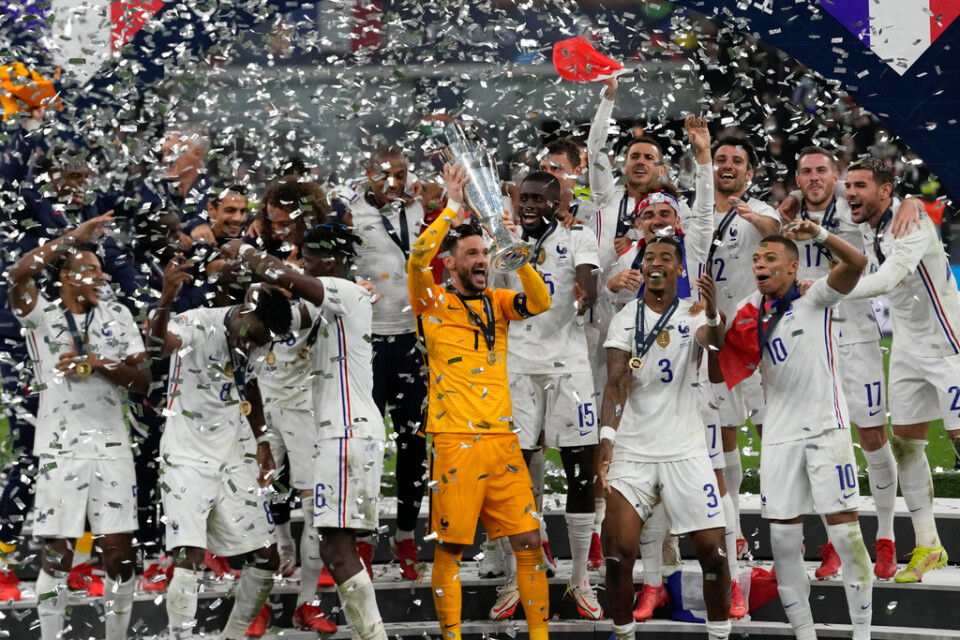 Frankrike tog hem Nations League-titeln.