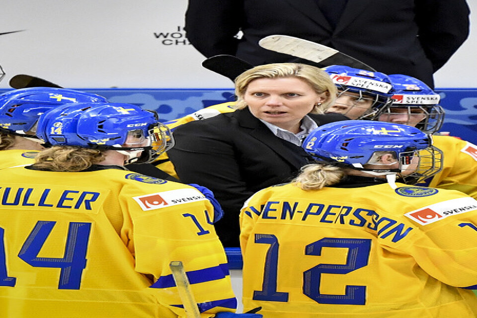 Ylva Martinsen tog fram hårtorken när Sverige vände och vann.