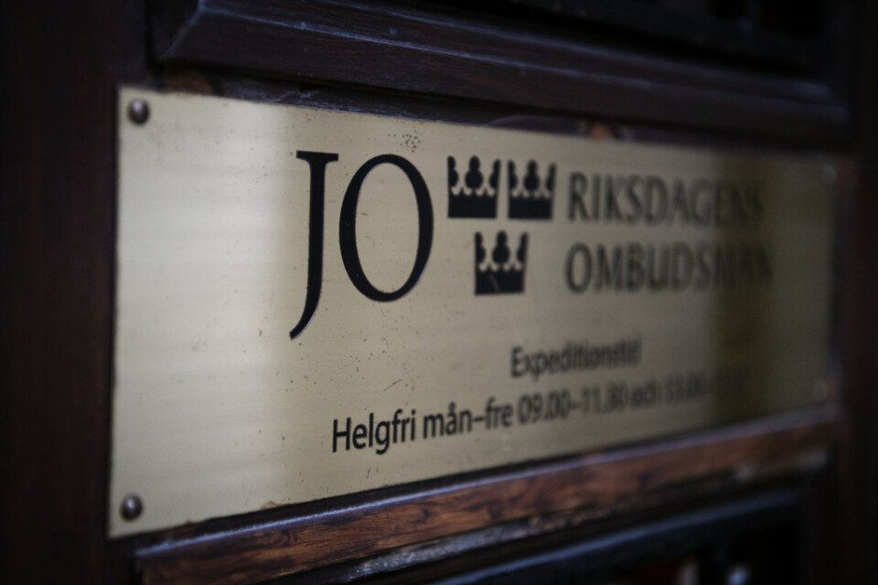 Exteriör på Justitieombudsmannen (JO), eller Riksdagens ombudsmän som är det officiella namnet. Arkivbild.