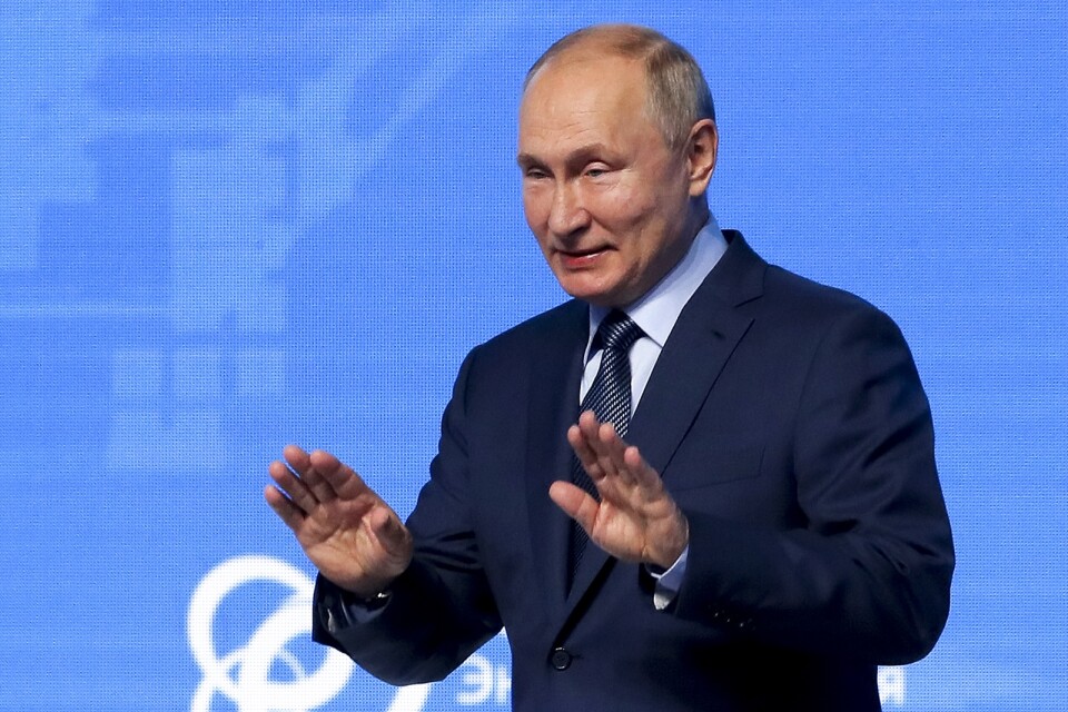 Rysslands president Vladimir Putin bedyrar att gasleveranserna till väst kan ökas när helst det önskas.
