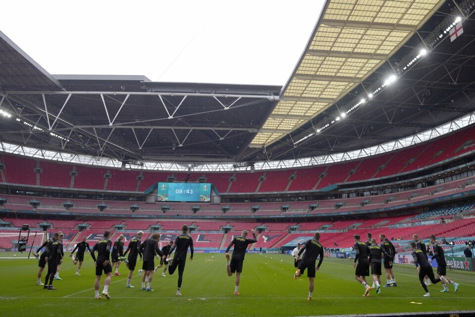 Wembley är den tilltänkta finalarenan.
