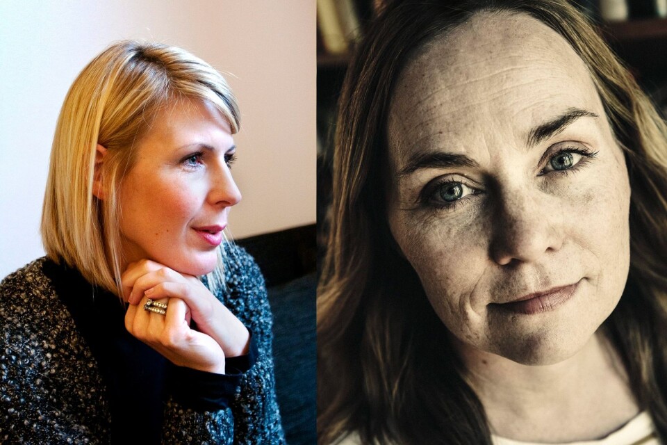 Hanna Nordlander och Annika Wall sitter i juryn för Lilla debutantpriset.