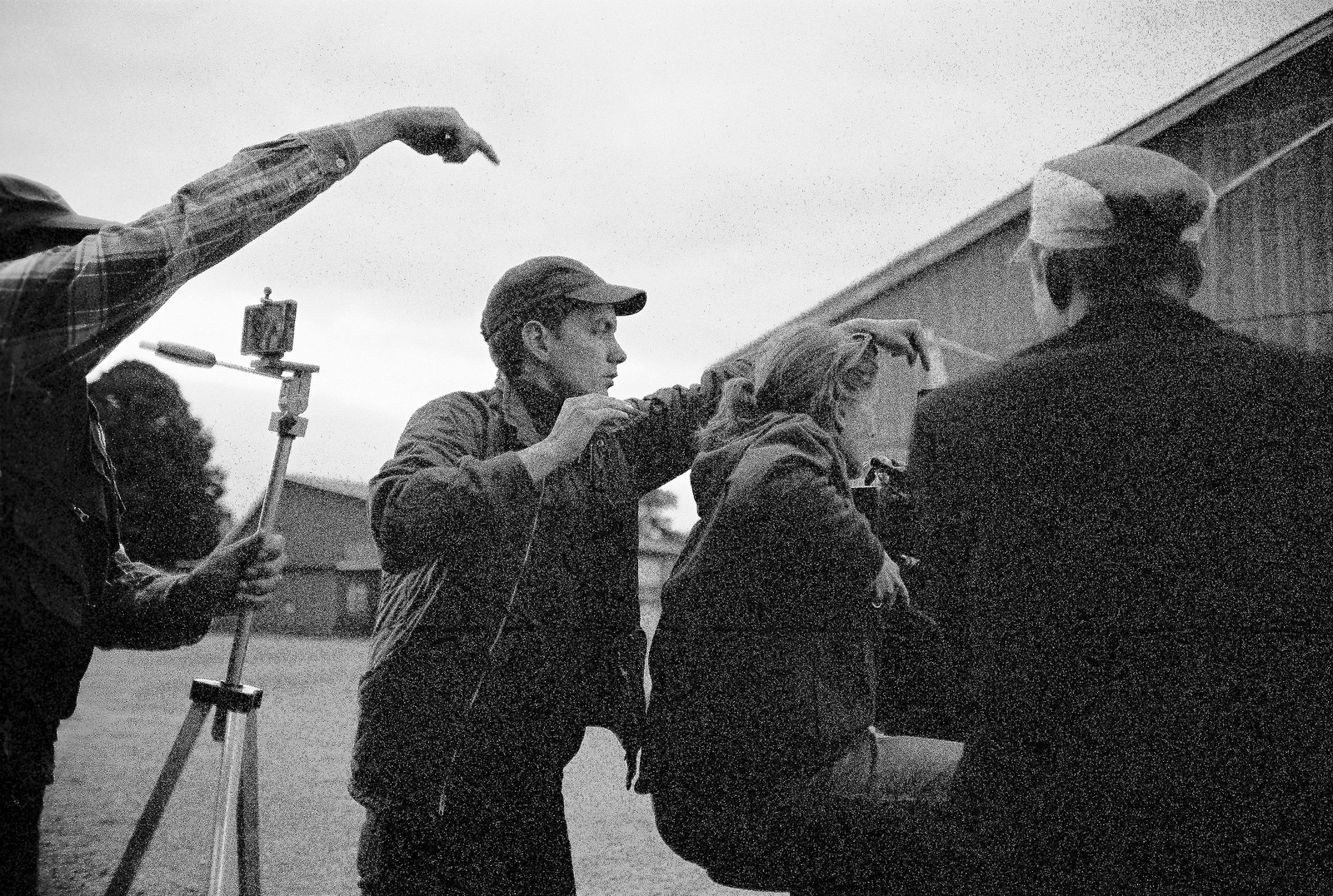 John Skoog under arbetet med långfilmsdokumentären Säsong. Foto: David Skoog