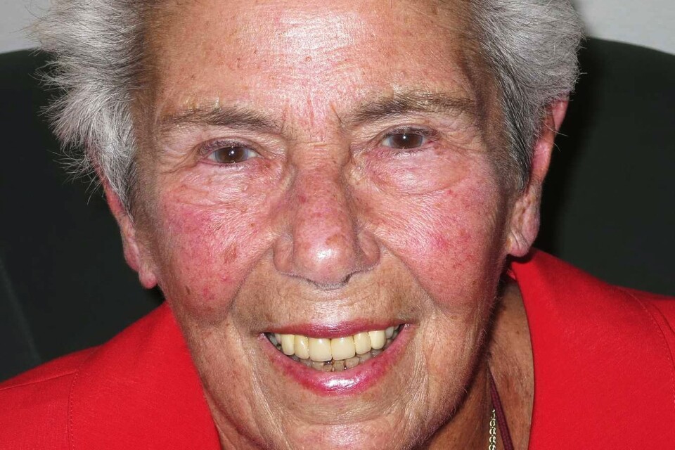 Irena Radecka-Skoglundh blev 94 år.