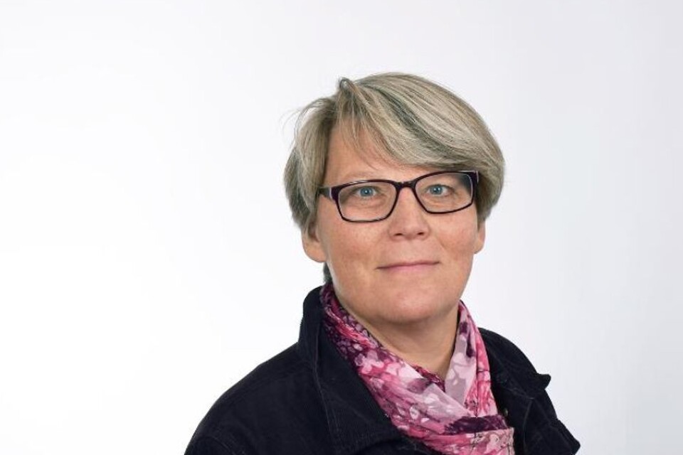 Inga-Lill Bengtsson, redaktör för Kb Mosaik.