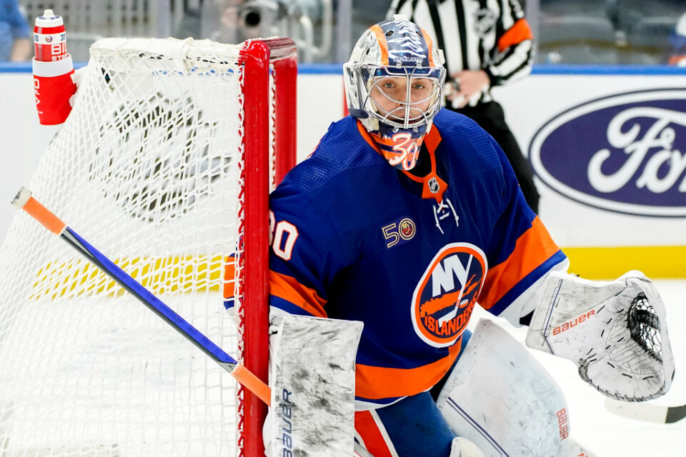 New York Islanders Ilja Sorokin storspelade i nattens NHL-möte med Calgary.