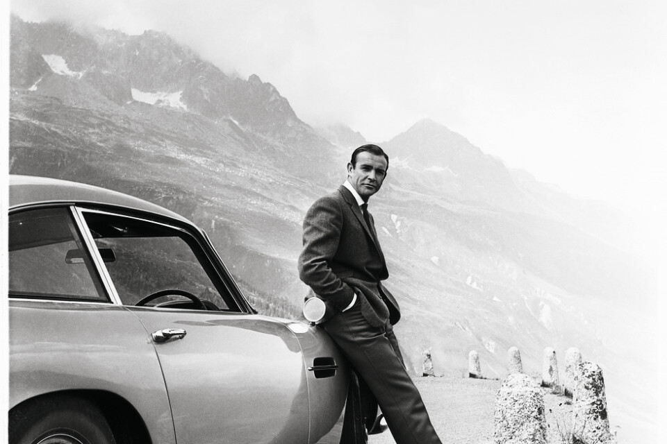 Gamla James Bond-filmer lockar till tv-tittande i coronatider. Arkivbild.