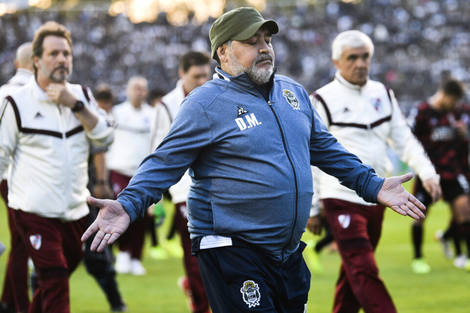Diego Maradona. Arkivbild.
