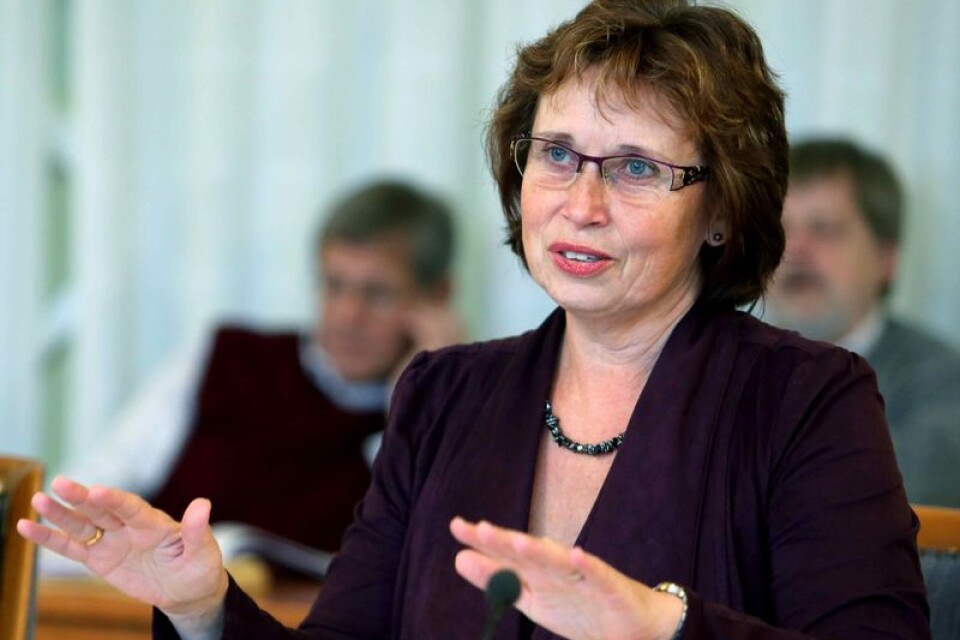 Gudrun Brunegård  är Kristdemokraternas toppkandidat i det kommande landstingsvalet.