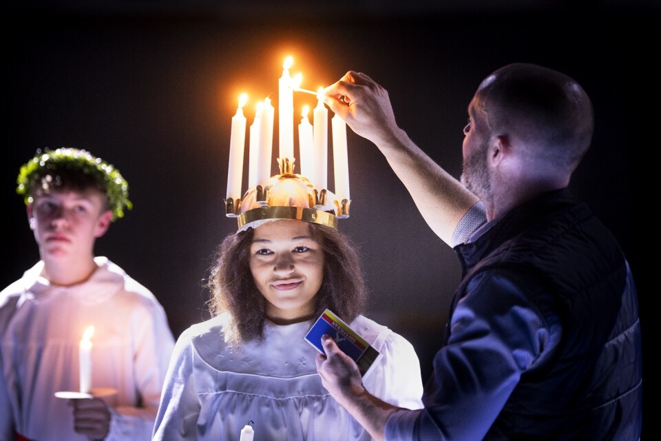 Last weekend Vinslöv’s Lucia was crowned in Furutorpshallen.