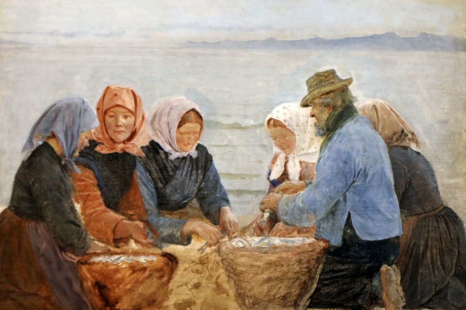 Innan P.S. Krøyer och andra konstnärer blev kända som skagenmålarna bodde de i Hornbæk, strax norr om Helsingör.