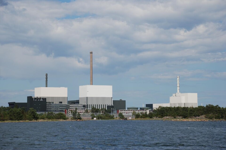 Kärnkraftverken i Oskarshamn bidrar till svensk energisjälvförsörjning.