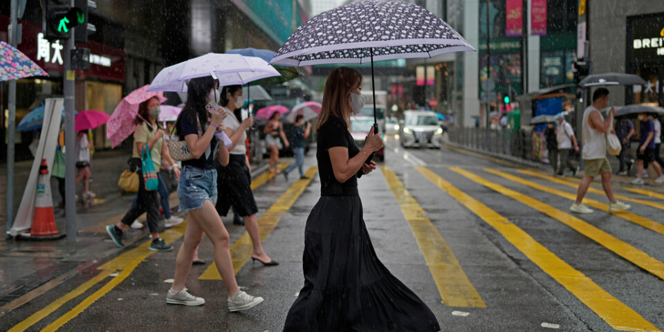 Hongkong lättar på sina covidrestriktioner. Arkivbild.