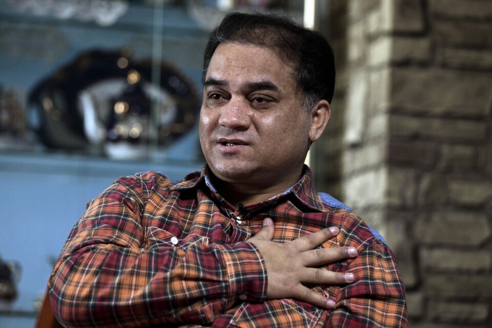 Uiguraktivisten Ilham Tohti, fängslad i Kina sedan 2014, uppges få årets Sacharov-pris av EU-parlamentet. Arkivfoto.