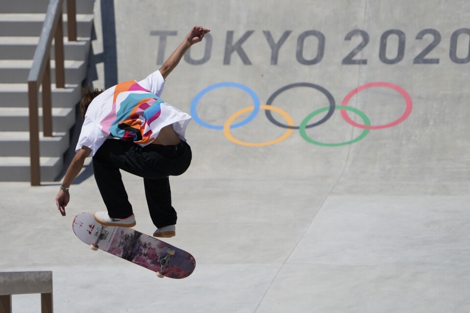 Yuto Horigomes trick i Ariakeparken räckte till guld när skateboard debuterade på OS-programmet.