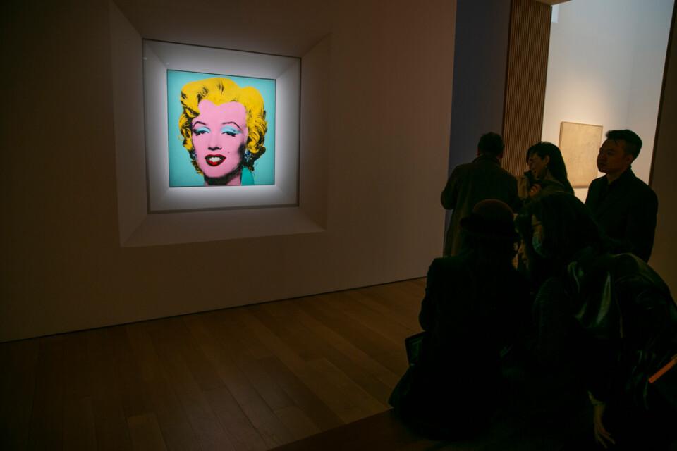 "Shot sage blue Marilyn" från 1964 har sålts för nära två miljarder kronor.