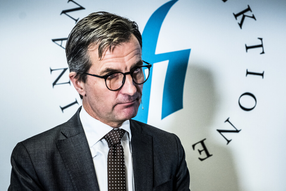 Finansinspektionens generaldirektör Erik Thedéen. Arkivbild.
