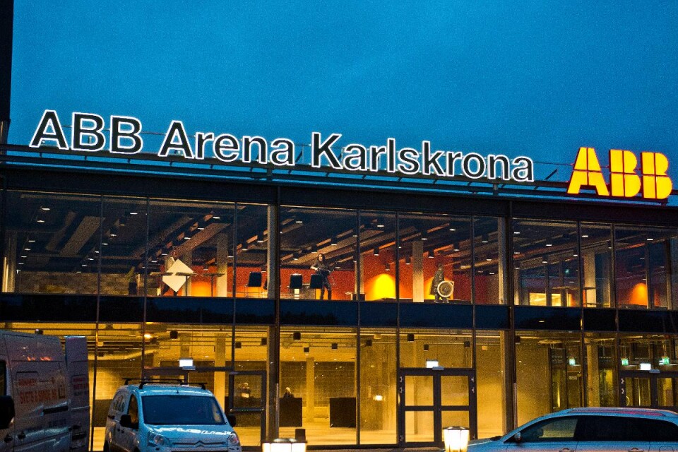SHL har varit på plats för att se om arenan på Rosenholm uppfyller ligakraven. Det ser lovande ut. ”Vi känner oss ganska trygga med att den kommer bli godkänd”, säger Rolf Lindberg. Foto: Staffan Lindbom