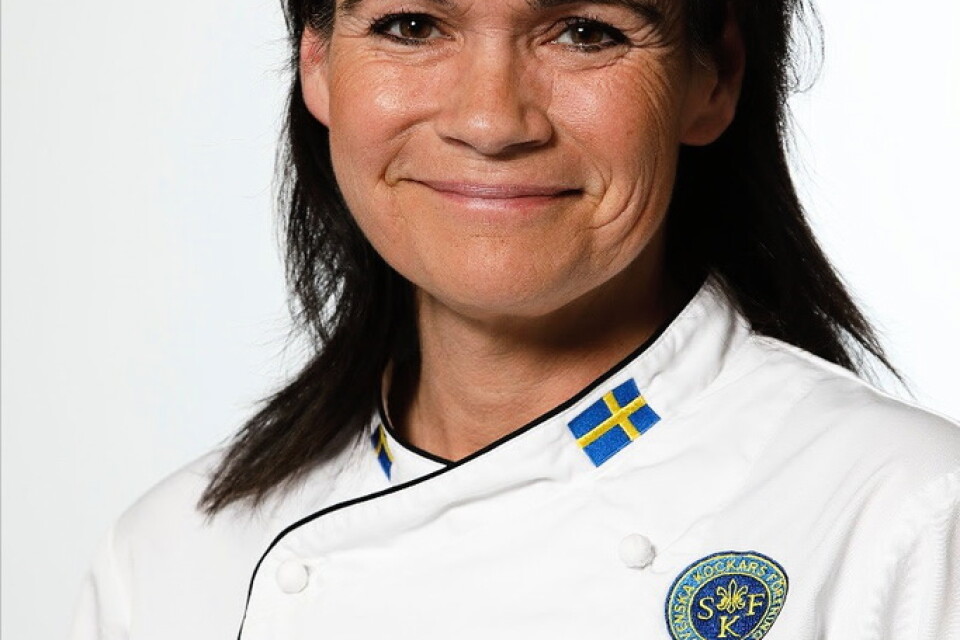 Maria Pettersson, ordförande i Svenska kockars förening.