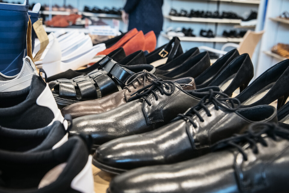Handeln med kläder och skor återhämtar sig efter pandemin. Arkivbild.