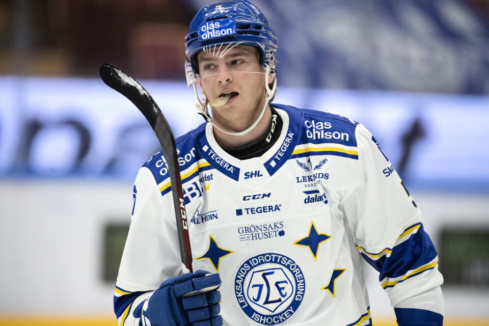Calle Själin har skrivit NHL-kontrakt med Florida. Arkivbild.