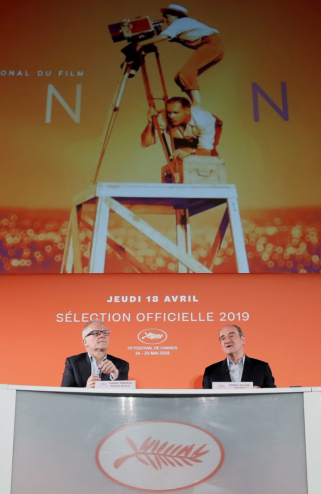 Årets filmaffisch i Cannes.Foto: AP Photo/François Mori