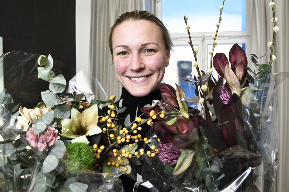 2017 fick simstjärnan Sarah Sjöström Bragdguldet för andra gången. Arkivbild.