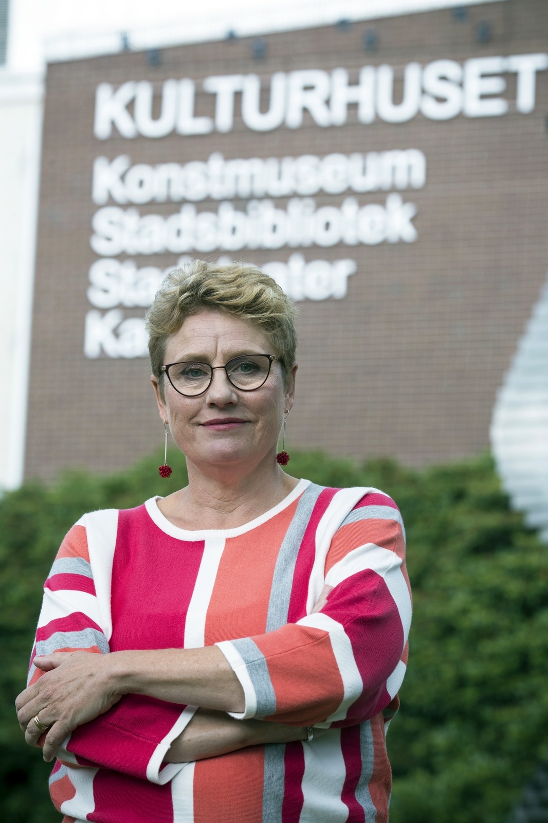 Ida Burén, kulturchefen i Borås, är en av de medverkande i panelen under kvällen.