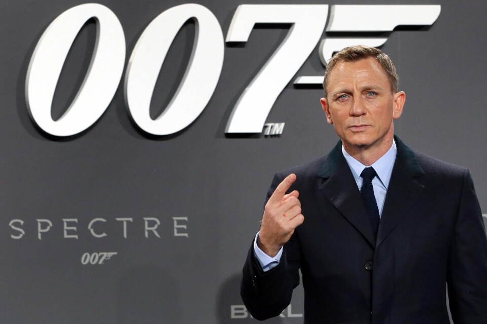 Branschkunnandet torde stå på en mycket hög nivå i underättelseväsendet. Bild: Skådespelaren Daniel Craig, också känd som ”James Bond” ...