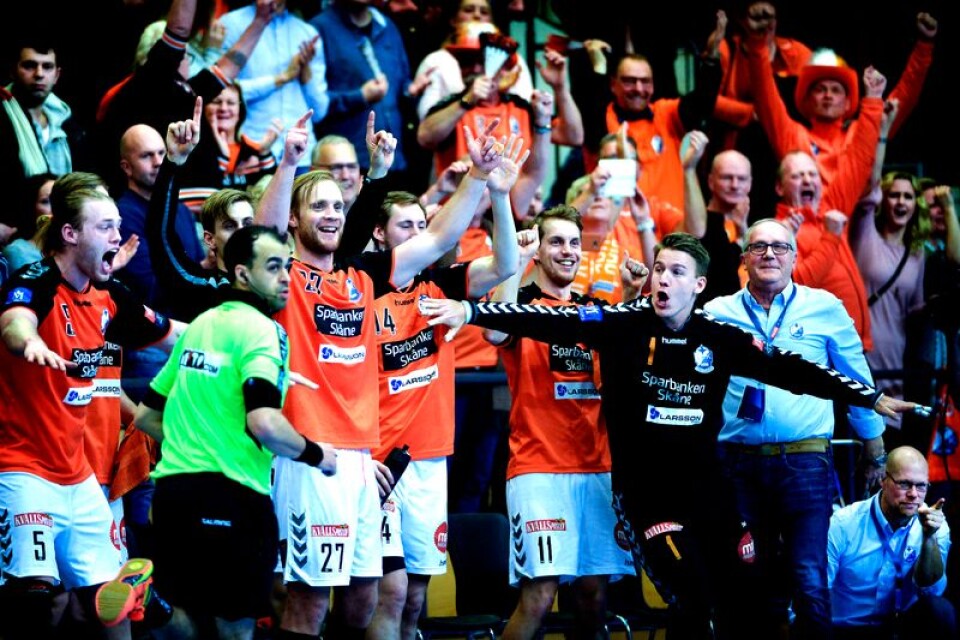 Det blev vilda glädjescener när IFK Kristianstad besegrade Champions League-mästaren Kielce.