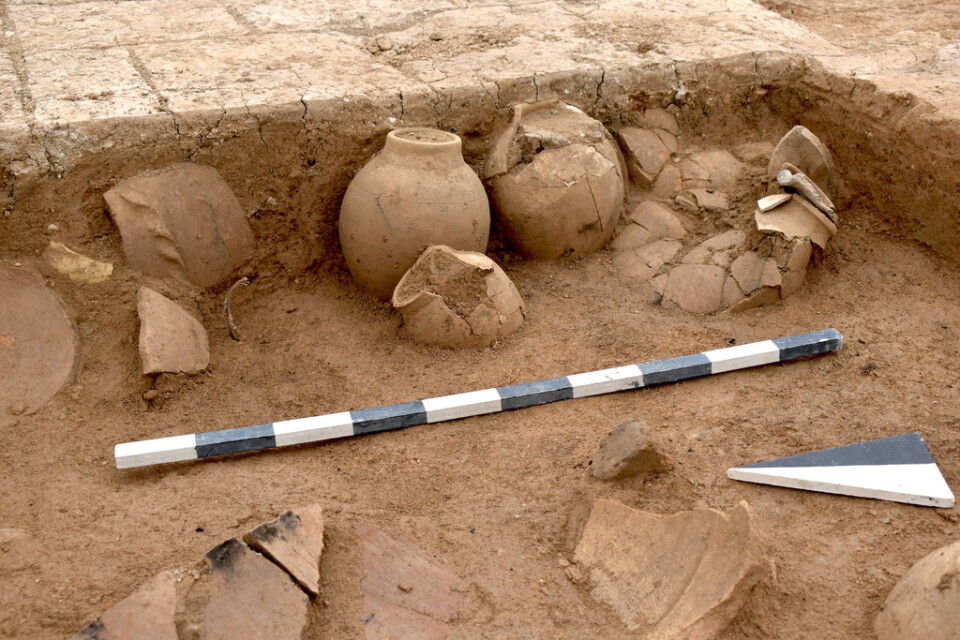 Bland fynden som gjorts finns flera keramikkärl med kilskriftstavlor som tros vara någon form av antik korrespondens.