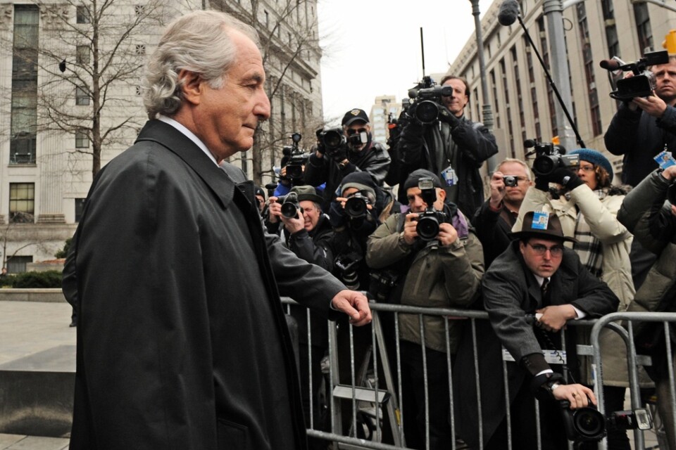 Bernie Madoff blev 82 år gammal. Arkivbild.