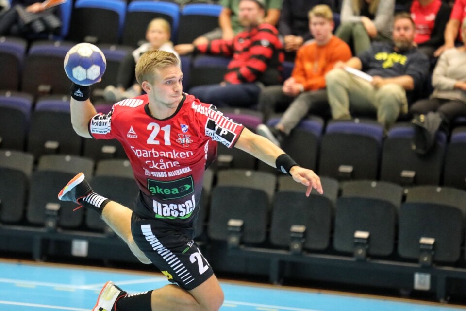 Filip Långh tillhörde de bättre i IFK Ystad.