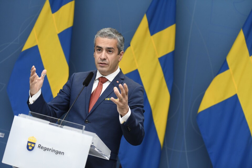 Energi- och digitaliseringsminister Khashayar Farmanbar (S).