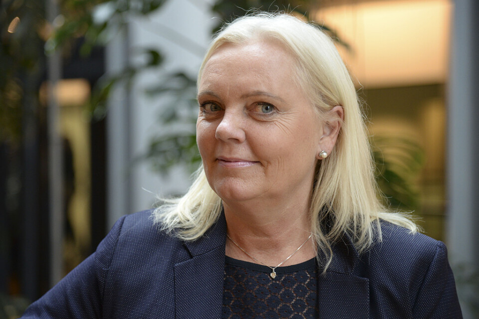 Kristina Winberg stryks från Sverigedemokraternas lista till EU-valet. Arkivbild.