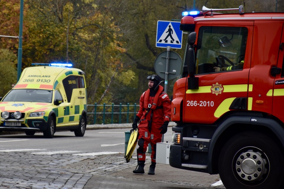 På söndagsförmiddagen fick Räddningstjänsten ett larm om en kraftig villabrand i Örsjö utanför Nybro.