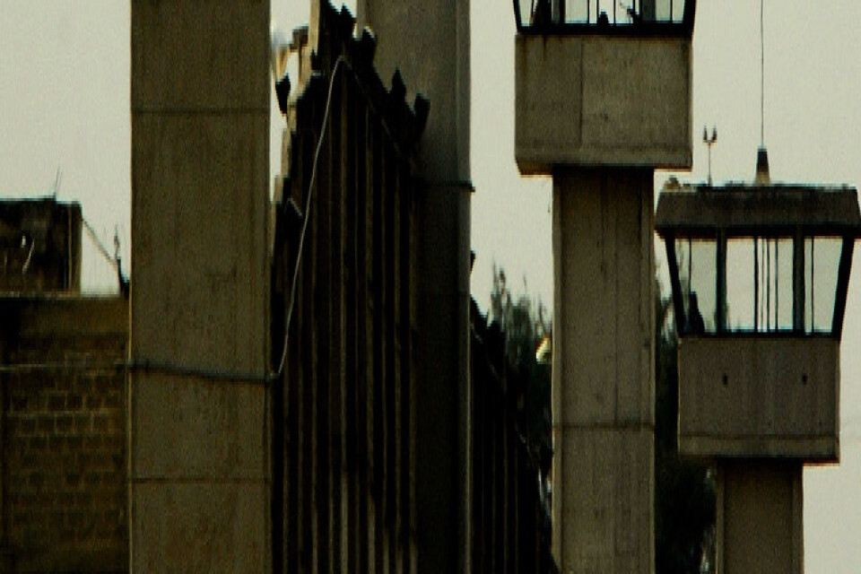 Övervakningstorn vid fängelsekomplexet Puente Grande i utkanten av Guadalajara i Mexiko. Arkivbild.