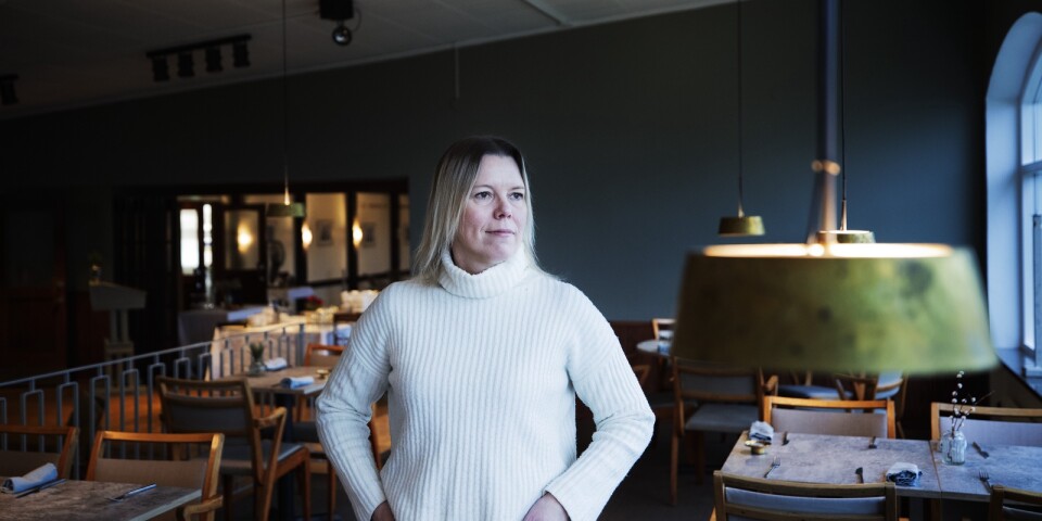 Katja Jakobsson, Pärlan, Beddingestrand, Restaurang