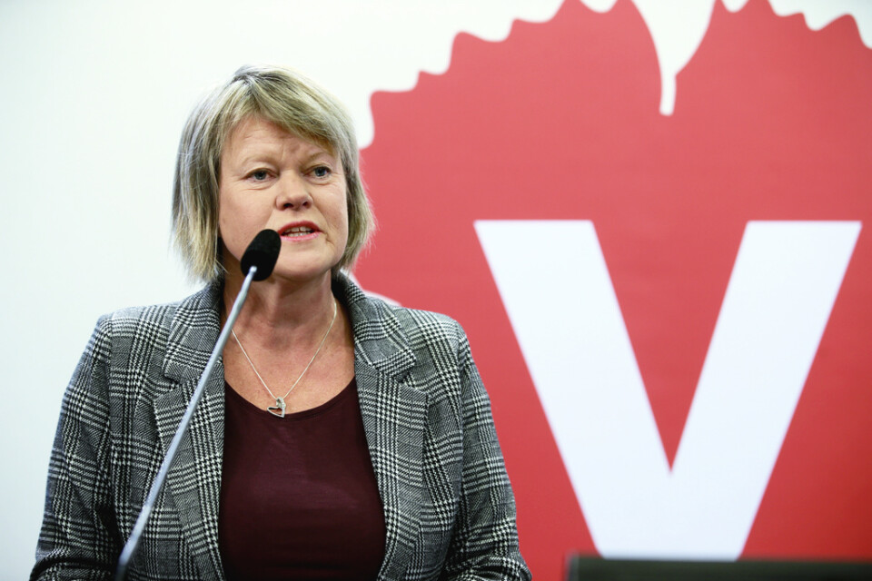 Vänsterpartiets ekonomipolitiska talesperson Ulla Andersson. Arkivbild.