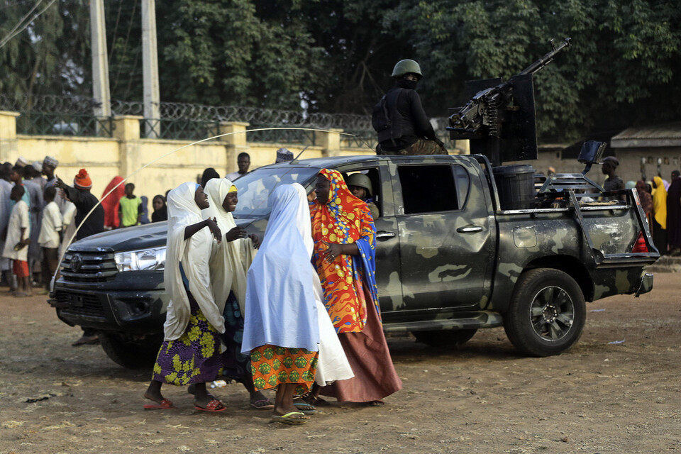 Militär närvaro i delstaten Zamfara i Nigeria är sällsynt. Arkivbild, tagen i ett annat sammanhang.