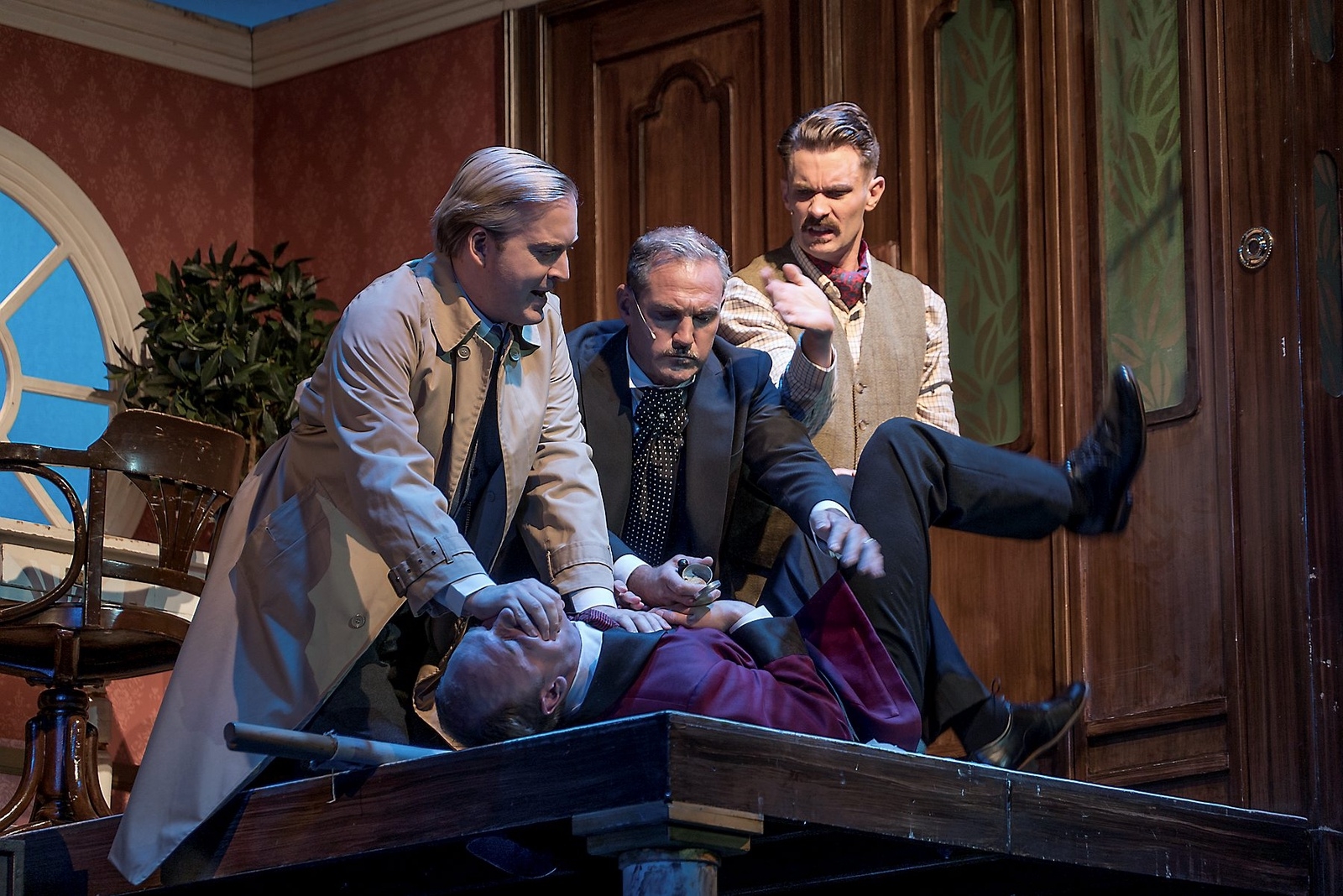 The play that goes wrong. Foto: Cesare Righetti
