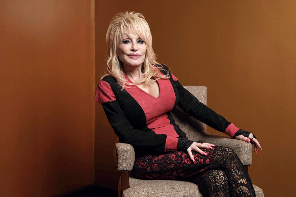 Dolly Parton är aktuell med albumet "Rockstar". Arkivbild.