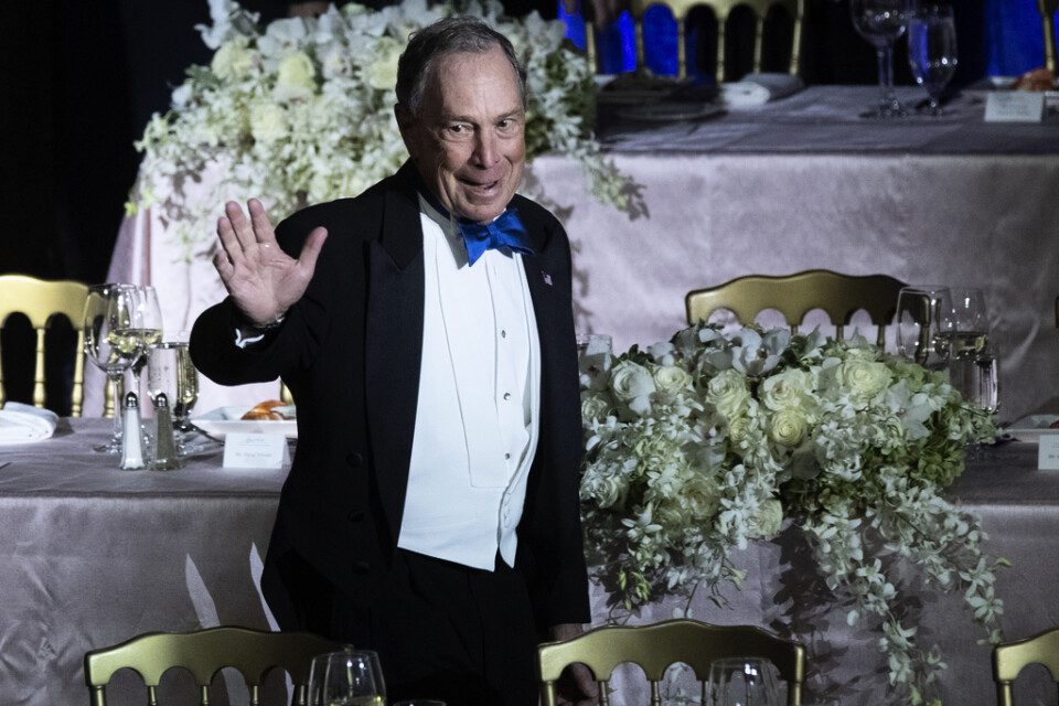 Affärsmannen och tidigare borgmästaren i New York Michael Bloomberg.