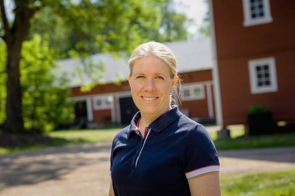 Jenny Andersson, kycklingbonde och ordförande i branschorganisationen Svensk Fågel.
