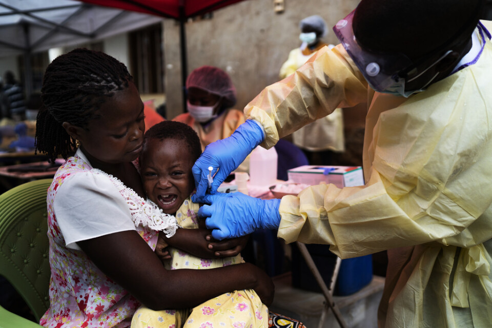 Fler personer i Kongo-Kinshasa skulle kunna vaccineras mot ebola, hävdar Läkare utan gränser. Arkivbild.