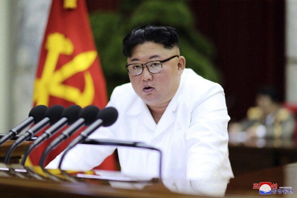 Nordkoreas ledare Kim Jong-Un. Arkivbild