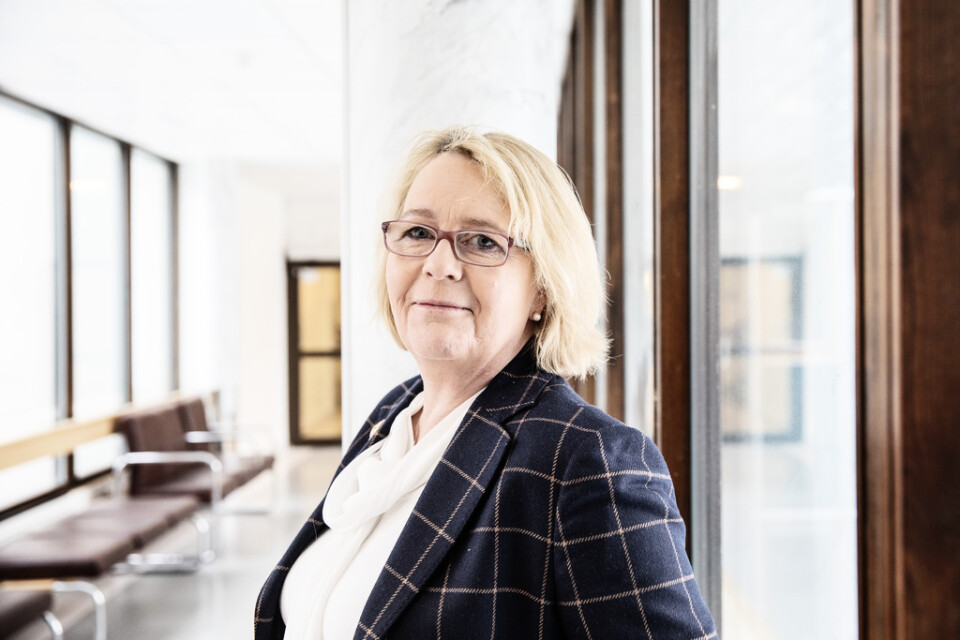 Irene Svenonius (M), finansregionråd i region Stockholm. Arkivbild.