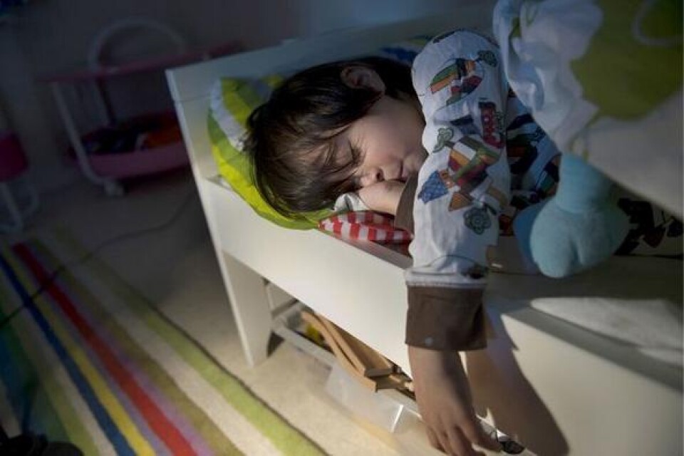 Sov gott. Att få barn att sova gott i egen säng är en konst för många. Bild: Fredrik Sandberg/Scanpix