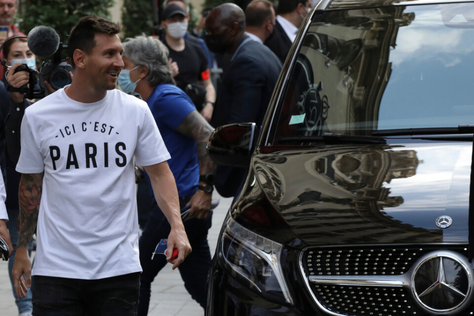 Lionel Messi är klar för PSG.