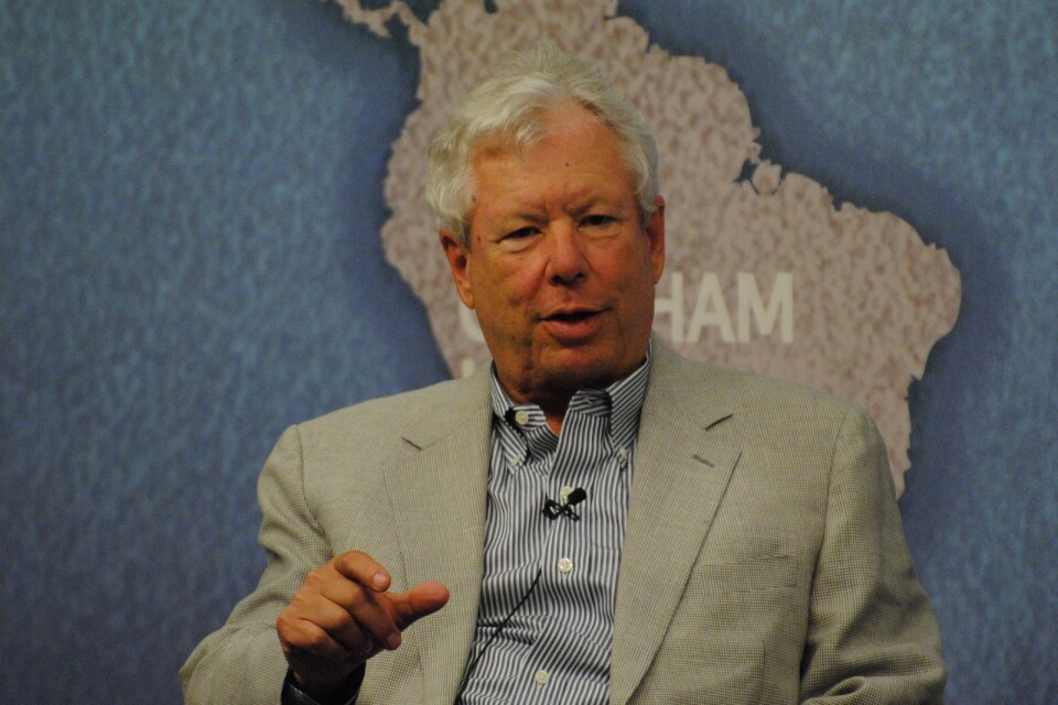 Richard H Thaler. Foto: Wikimedia Commons